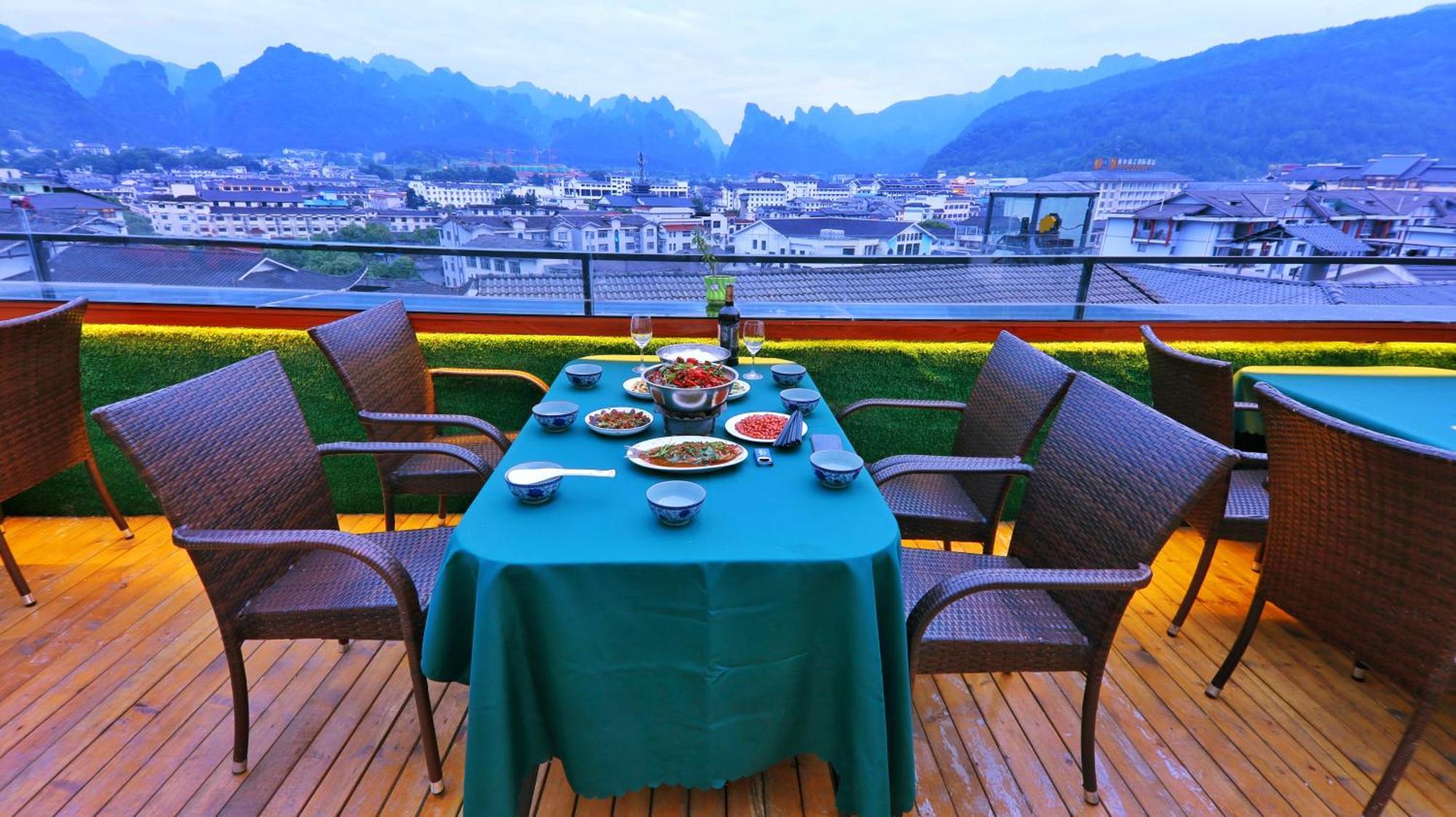 一树一花客栈眷恋店 Apartment Wulingyuan Exterior foto